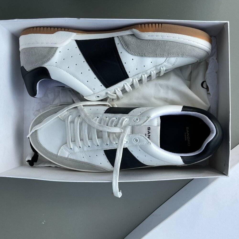 Sandro Low Top Sneakers – NEW in box - Picture 5 of 9